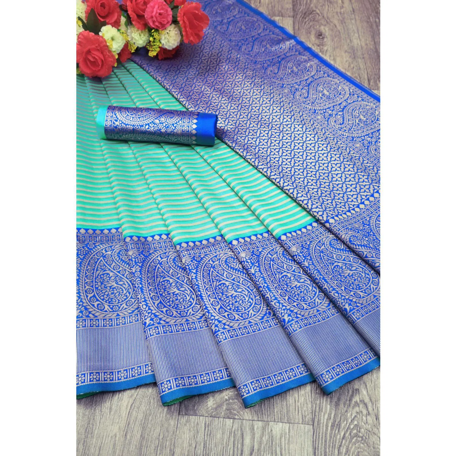 Sneha Sky By Aab Soft Lichi Silk Wedding Wear Saree Orders In India